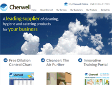 Tablet Screenshot of cherwell-online.net
